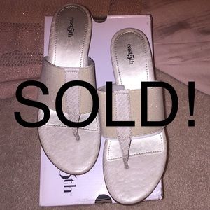 East 5th Soft Gold Sandals